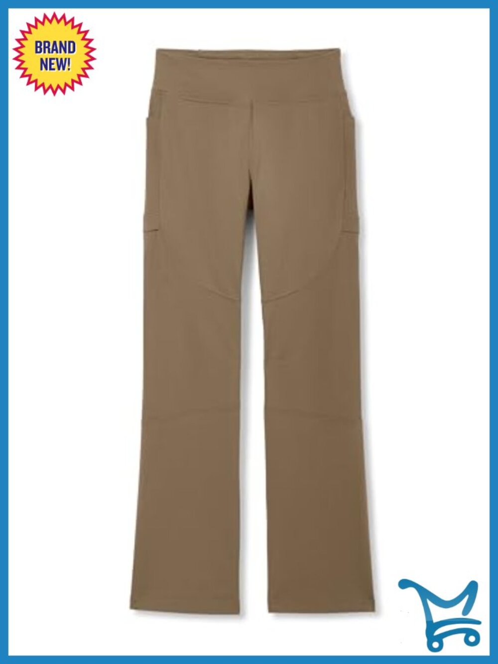 Duluth NoGA Hi-Rise Bootcut Work Pant Nylon Spandex UPF 50